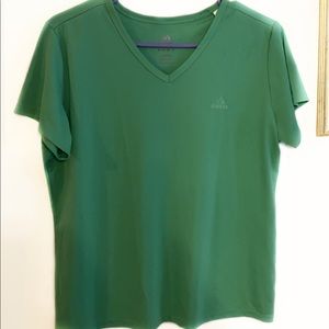 Ladies V-Neck Adidas Tee